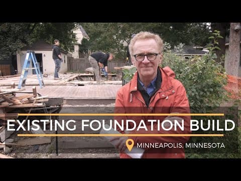 Building an Energy Efficient Home on an Existing Foundation