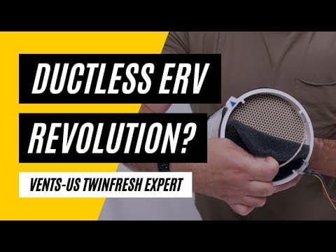 Vents-US TwinFresh Expert Ductless ERV: Pros, Cons, & FAQs