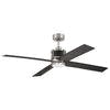 Craftmade Gregory 56 inch Ceiling Fan with Flat Black Blades