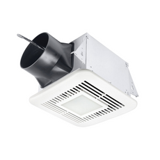 Delta BreezElite - ELT80-110LED - Bath Fan/Dimmable LED Light and Adjustable High Speed Options