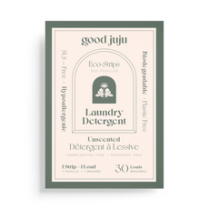 Good Juju Laundry Detergent Eco-Strips (30 loads) - Unscented