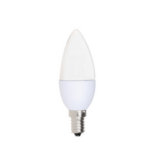 Simply Conserve Frosted Candelabra 5W Dimmable LED Bulb - 10 Pack