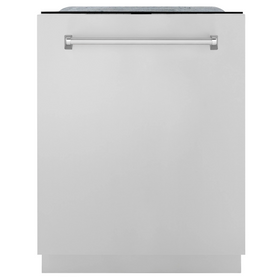 ZLINE 24 in. Panel-Included Monument Series 3rd Rack Top Touch Control Dishwasher