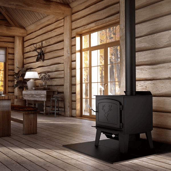 The Drolet Black Stag II (DB03411) is a mid-sized, EPA-certified wood burning stove designed for serious home heating rather than just ambiance. In this in-depth, fact-based review, we look closely at its heat output, real-world burn times, non-catalytic combustion system, installation requirements, and how it actually performs in small to mid-sized homes and open-concept layouts.